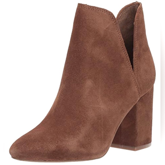 Steve Madden Rookie Bootie Chestnut Suede Boots Size 8 - Picture 3 of 8